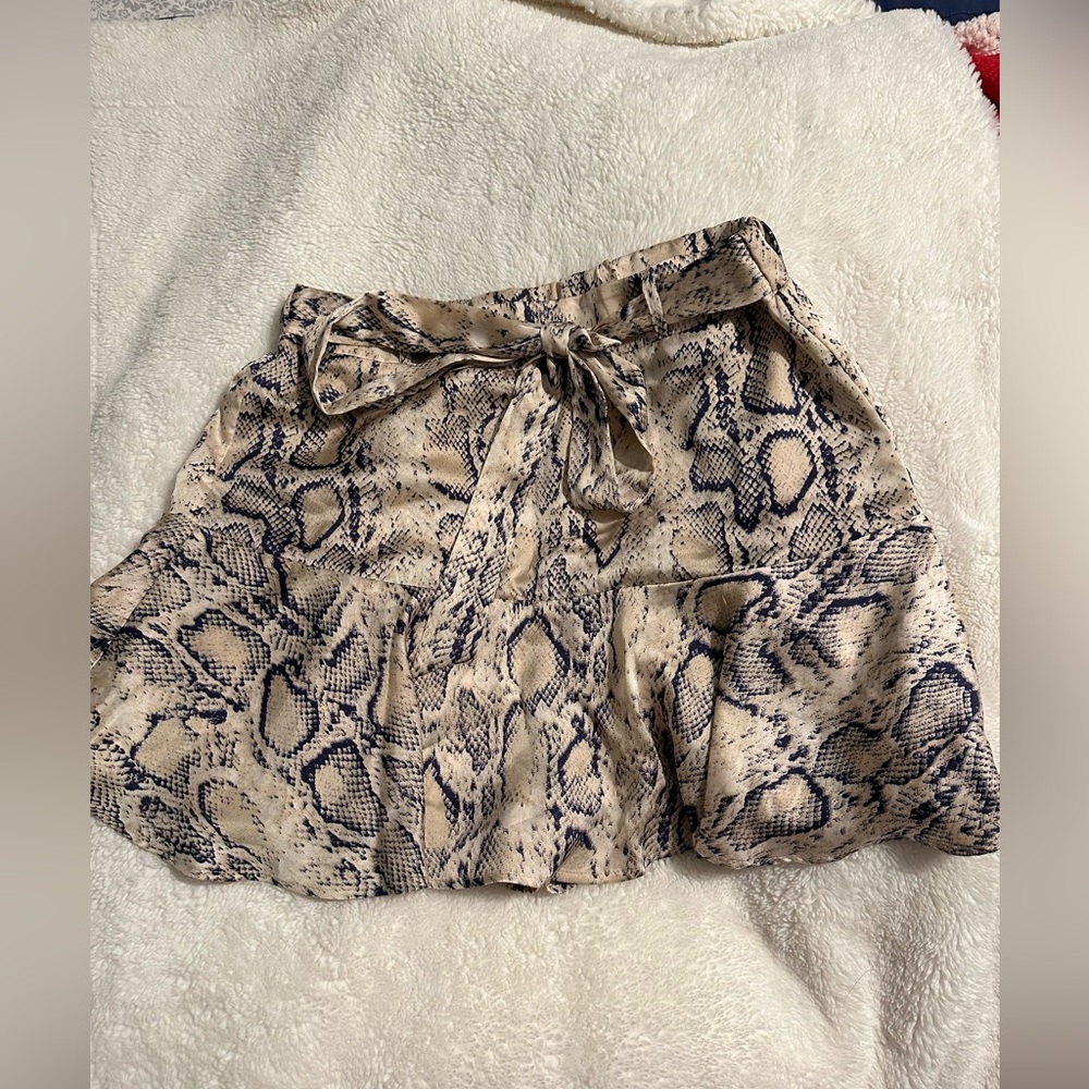 Altard State Snake Print Skirt